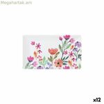 Խորտիկների սկուտեղ La Mediterránea Flowers 25 x 15 x 2 սմ (12 հատ)