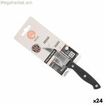 Մաքրող դանակ MasterChef սև արծաթագույն չժանգոտվող պողպատ 7 սմ (24 հատ)
