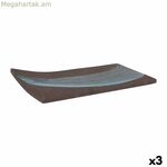 Խորտիկների սկուտեղ Pompeya ուղղանկյուն 24 x 12 x 1 սմ (3 հատ)