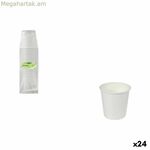 Բաժակների հավաքածու Algon White 80 մլ 30 հատ (24 հատ)