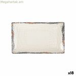 Մատուցման ափսե La Mediterránea Albus ուղղանկյուն 25,3 x 15 x 2 սմ (18 միավոր)
