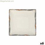 Հարթ ափսե La Mediterránea Albus 24 x 24 x 2 սմ (6 հատ)