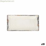 Մատուցման ափսե La Mediterránea Albus ուղղանկյուն 30 x 15 x 2 սմ (18 միավոր)