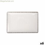Սպասք La Mediterránea Anllo ուղղանկյուն 30 x 20 x 2,5 սմ (6 միավոր)