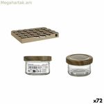 Ապակե բանկա La Mediterránea WOOD 100 մլ (72 միավոր)
