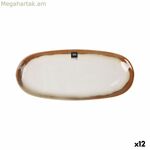 Մատուցման ափսե La Mediterránea Fustam Oval 33,8 x 15,2 x 2,6 սմ (12 միավոր)