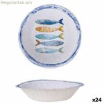 Ափսեների հավաքածու Indie 450 մլ 6 հատ (24 միավոր)