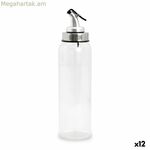 Cruet Quttin թափանցիկ արծաթե ապակի 0,5 լ 6 x 6 x 26 սմ (12 հատ)