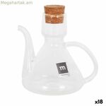 Cruet La Mediterránea Bell թափանցիկ սիլիկոնե բորոսիլիկատ ապակի 125 մլ (18 միավոր)