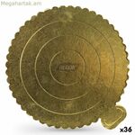 Տորթի տակդիր Algon Golden 40 x 40 սմ (36 հատ)
