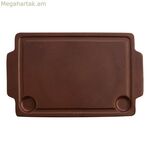 Քարե խորովածի գրիլ Anaflor կերամիկական շագանակագույն (36,5 X 24 սմ)