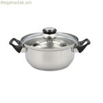 Կափարիչով կաթսա Quid Habitat Metal Steel Bakelite