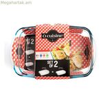 Ջեռոցի ամանների հավաքածու Ô Cuisine 334SA05 թափանցիկ ապակի