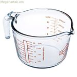 Չափիչ կուժ Ô Cuisine թափանցիկ ապակե 1 լ