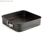 Զսպանակաձև տապակ Quid Sweet Grey սև մետաղական Ø 28 սմ