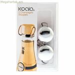 Կոալա արծաթե գինու մառան պլաստիկե խրոցակների և վարդակների հավաքածու (2 հատ)