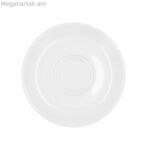 Bidasoa սառցե սպիտակ կերամիկական ափսե Ø 15 սմ (12 հատ) (12 հատ փաթեթ)
