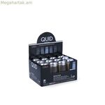 Աղաման Quid Renova 75 մլ թափանցիկ ապակի 4,5 x 4,5 x 9 սմ (12 հատ) (փաթեթ 12x)