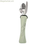 Մետաղական սպասքի հավաքածու Quid Green, 5 կտոր