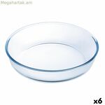 Տորթի կաղապար Ô Cuisine Ocuisine Vidrio թափանցիկ ապակե շրջանաձև 26 x 26 x 6 սմ 6 հատ