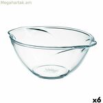 Խառնման աման Pyrex Classic Vidrio թափանցիկ ապակի 27 x 23 x 12 սմ 6 հատ