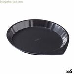 Տորթի կաղապար Pyrex Magic սև մետաղական, հարթ, շրջանաձև, Ø 27 սմ, 6 հատ