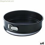Զսպանակաձև տապակ Pyrex Magic շրջանաձև սև 20 սմ մետաղական 4 հատ