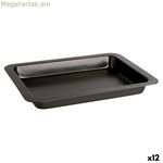 Թխման թավա Quid Sweet Grey Black Metal 36 x 24 x 4 սմ (12 հատ)