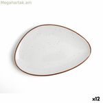 Հարթ ափսե Ariane Terra Ceramic Beige Ø 21 սմ (12 հատ)