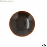 Խորը ափսե Ariane Coupe Decor Ceramic Brown (20 սմ) (6 հատ)