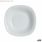 Խորը ափսե Luminarc Carine Granit Grey Glass Ø 21 սմ (24 հատ)