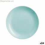Դեսերտային ափսե Luminarc Diwali Turquoise ապակիով (19 սմ) (24 հատ)