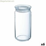 Luminarc Pav թափանցիկ սիլիկոնե ապակե տարա (1,5 լ) (6 հատ)