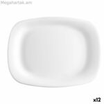 Մատուցման սկուտեղ Bormioli Rocco Parma ուղղանկյուն 24 x 34 սմ ապակի 12 հատ