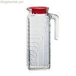 Տարա կափարիչով և դեղաչափի բաշխիչով Bormioli Rocco Gelo թափանցիկ ապակե 1,2 լ