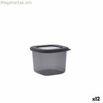 Սննդի պահպանման տարա Quid City Grey 550 մլ կափարիչով (12 հատ)