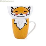 Բաժակների հավաքածու Quid Zoo Բազմագույն Կերամիկական Աղվես