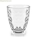 Ջրի համար նախատեսված բաժակ Quid Zoe թափանցիկ ապակի 260 մլ (6 հատ)