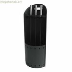 Բուխարիի պարագաներ DKD Home Decor սև չժանգոտվող պողպատ (23 x 16 x 61 սմ)