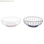 Մրգաման DKD Տան դեկոր Բազմագույն Մետաղ MDF Փայտ 28 x 28 x 10 սմ (2 հատ)