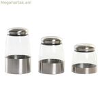 աման DKD տան դեկորի բյուրեղյա արծաթե թափանցիկ չժանգոտվող պողպատ