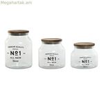 տարա Home ESPRIT բնական բյուրեղյա ակացիա 1,5 լ 2 լ 3 լ 16 x 16 x 21 սմ