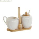 Կաթի կուժ և շաքարաման DKD Home Decor