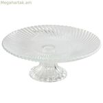 Հարթ ափսե Home ESPRIT թափանցիկ բյուրեղյա 20,5 x 20,5 x 7,5 սմ