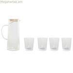 Ակնոցների հավաքածու Գլխավոր էջ ESPRIT Թափանցիկ պոլիպրոպիլենային բորոսիլիկատային ապակի 245 մլ