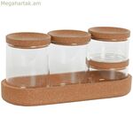 Տուփեր՝ ESPRIT, թափանցիկ բնական խցան, բորոսիլիկատային ապակի