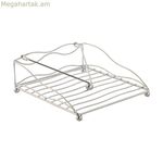 Անձեռոցիկի պահոց Home ESPRIT արծաթագույն մետաղական 19 x 19 x 7 սմ