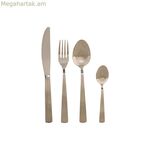 Դանակ-պատառաքաղ Home ESPRIT Արծաթագույն չժանգոտվող պողպատ 15 x 7 x 24 սմ 16 հատ