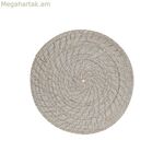 Սեղանի գորգ Home ESPRIT Սպիտակ բնական բամբուկե ռատան 34 x 34 x 1,5 սմ