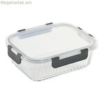 Ճաշի տուփ Home ESPRIT Թափանցիկ պոլիպրոպիլենային բորոսիլիկատային ապակի 1,5 լ